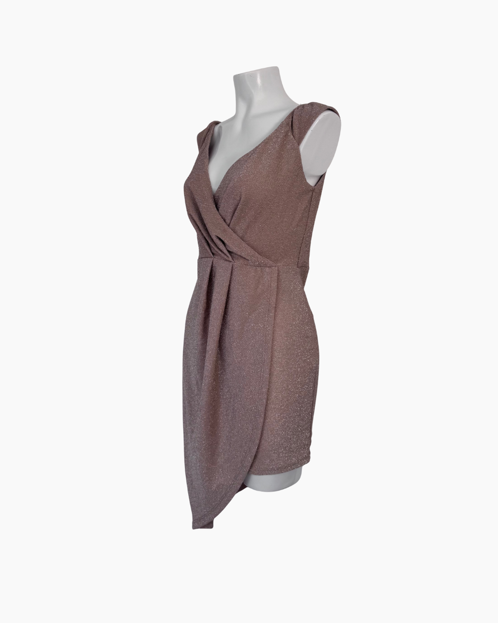 Vestido mini sin mangas rosa - La Matier