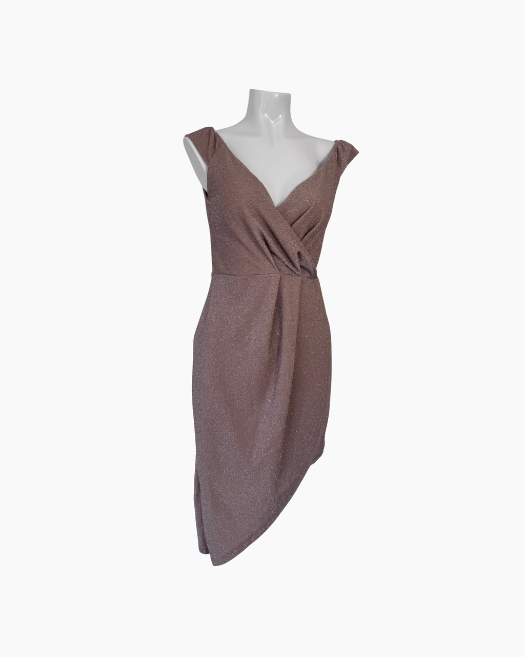 Vestido mini sin mangas rosa - La Matier