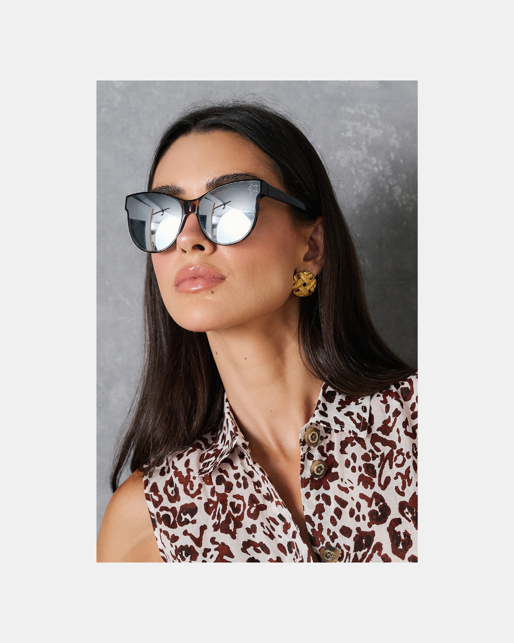 Lentes de sol oversize - Stella McCartney