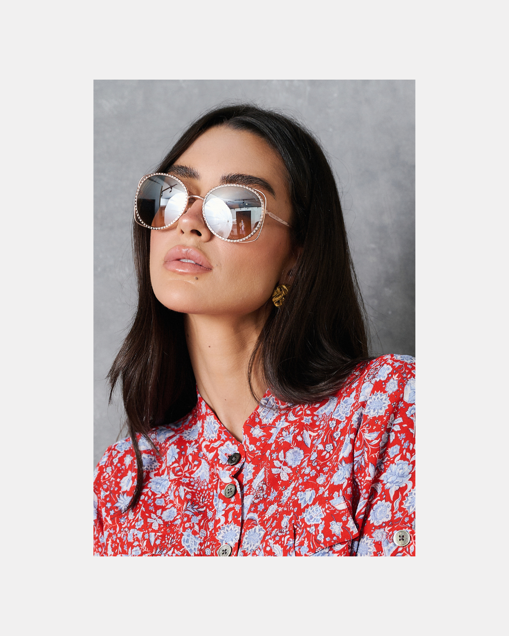 Lentes de sol redondos - Michael Kors