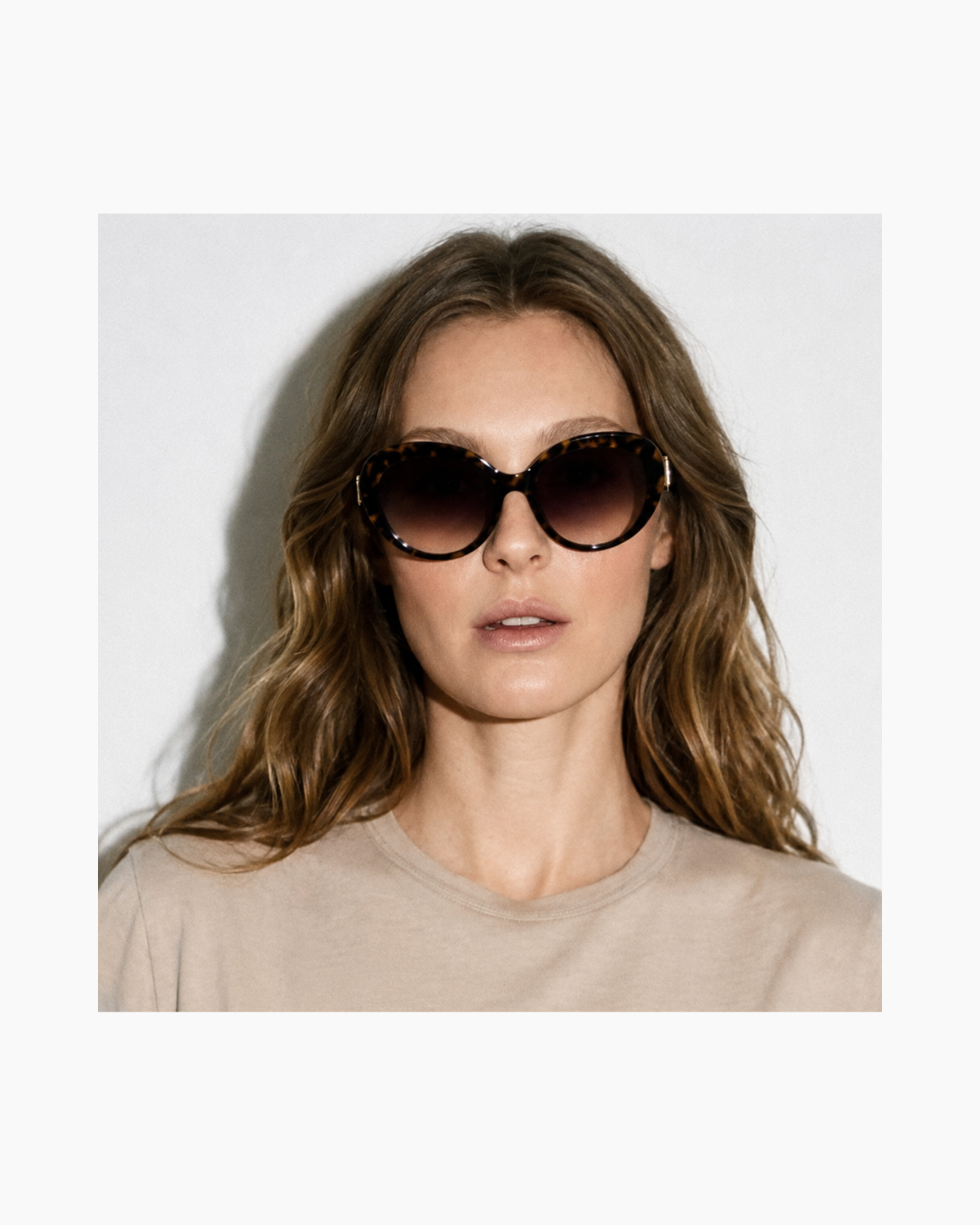 Lentes de sol animal print - Burberry