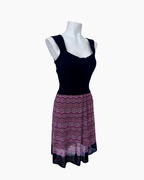 Vestido tejido sin mangas negro - Missoni