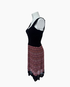 Vestido tejido sin mangas negro - Missoni