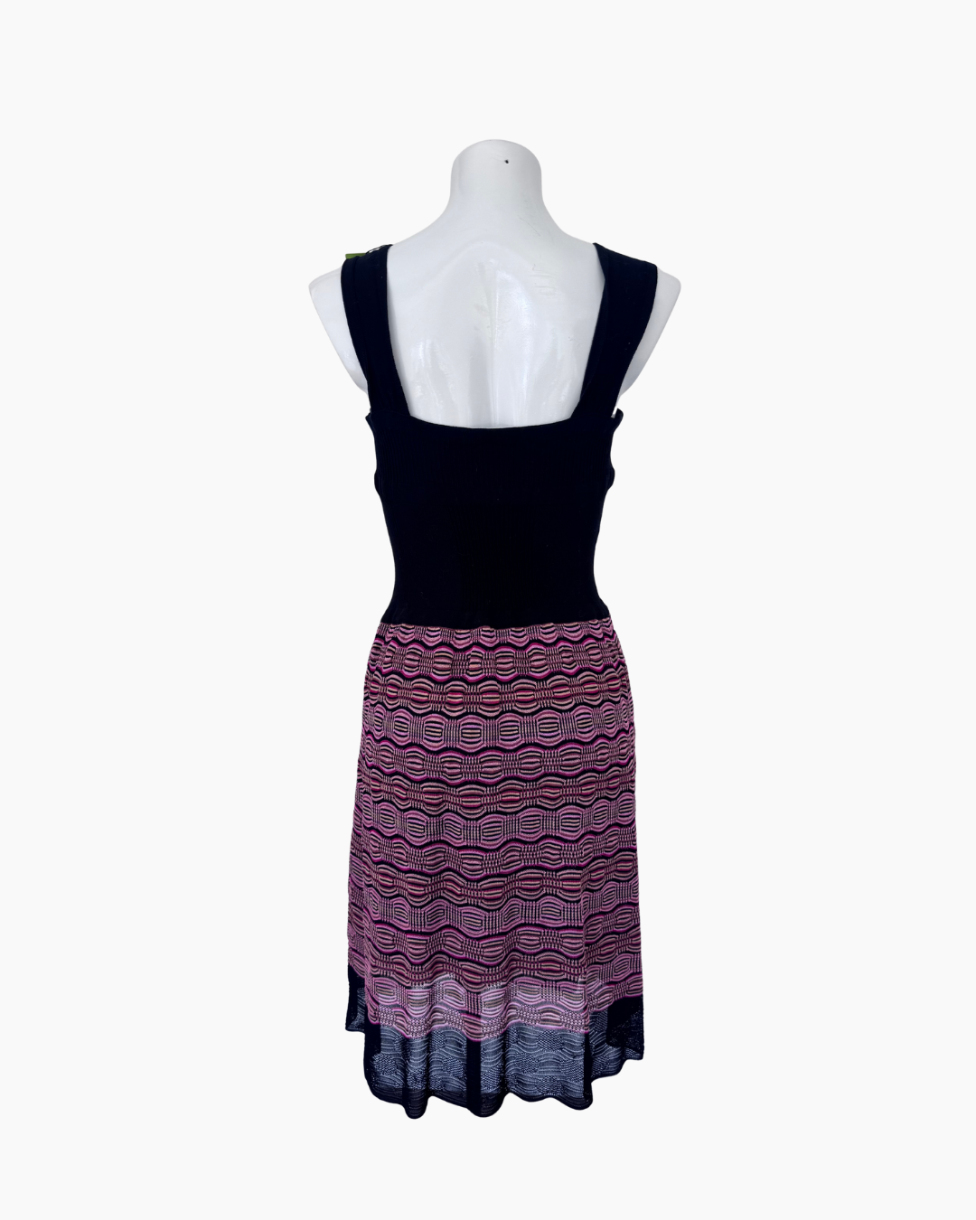 Vestido tejido sin mangas negro - Missoni