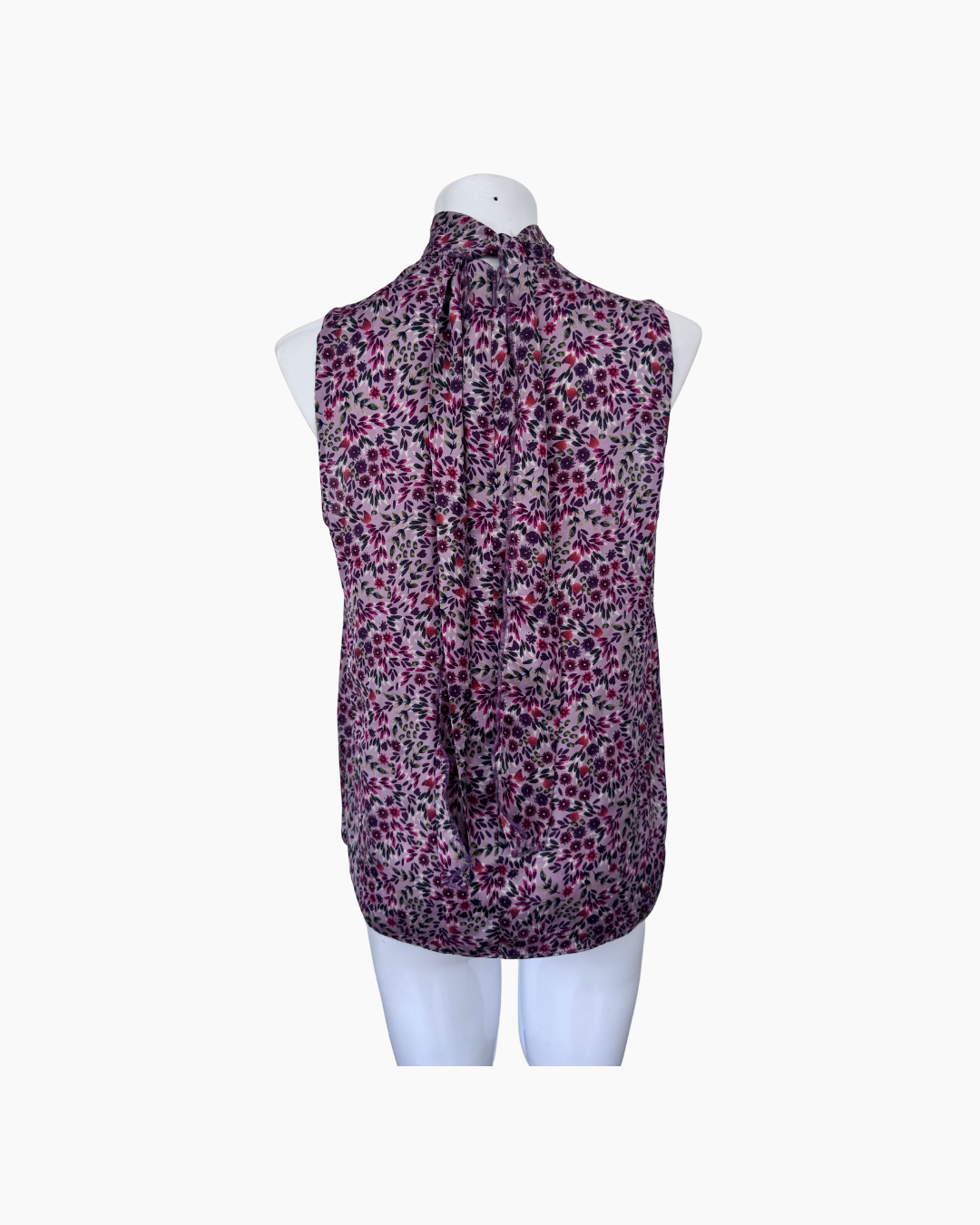Blusa floral sin mangas - Mango