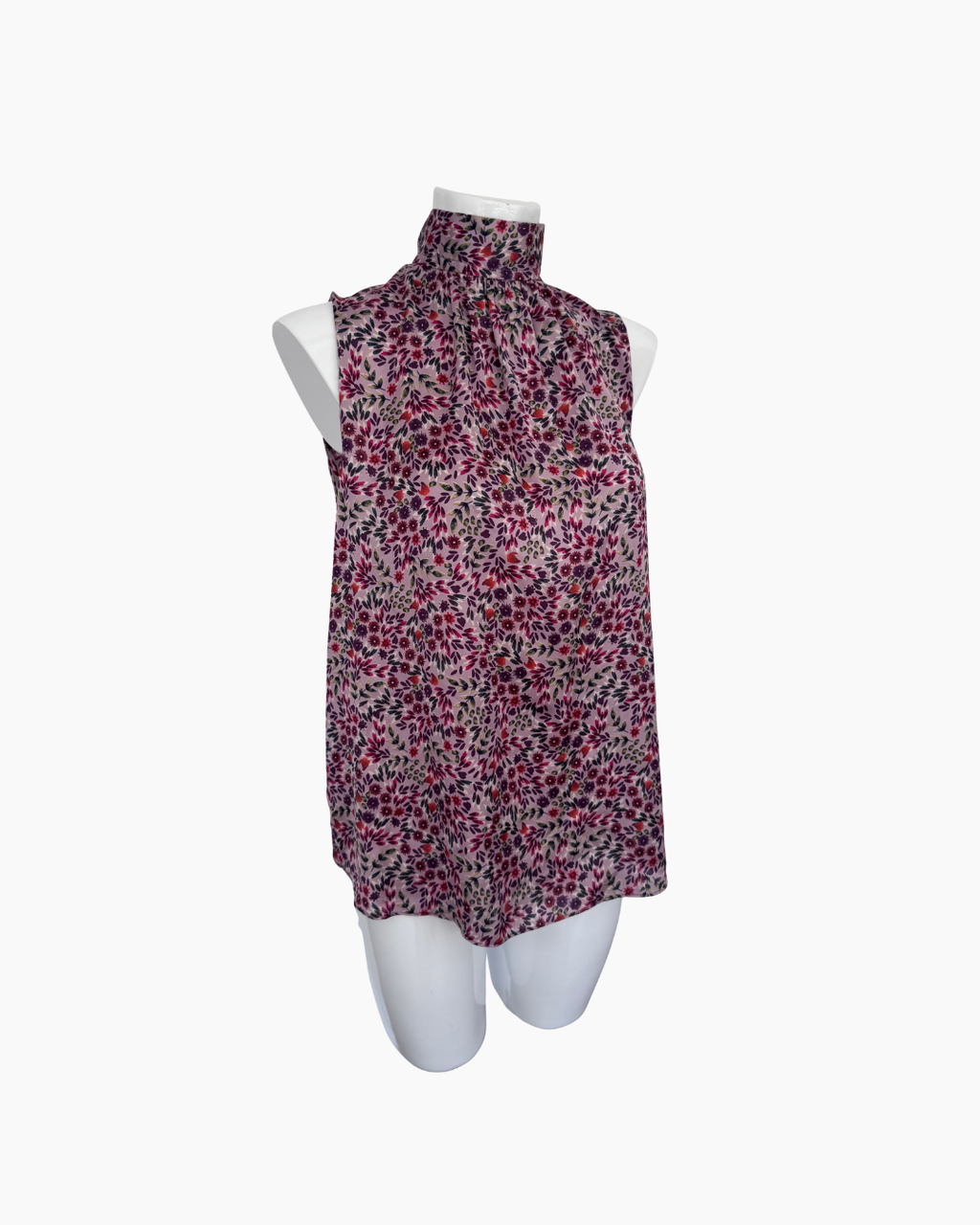 Blusa floral sin mangas - Mango