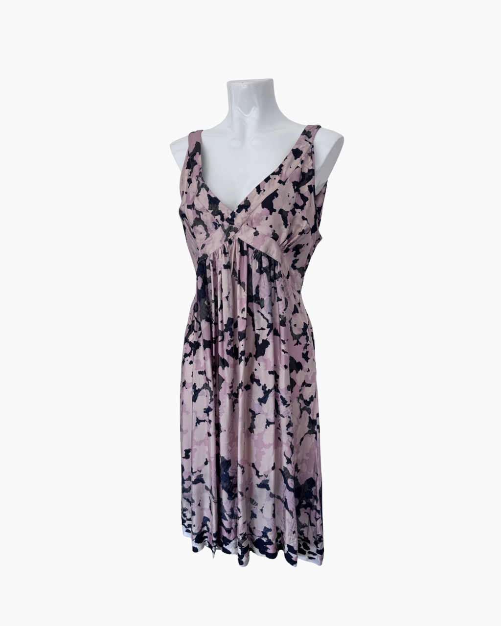 Vestido mini sin mangas rosado - Max Mara Weekend