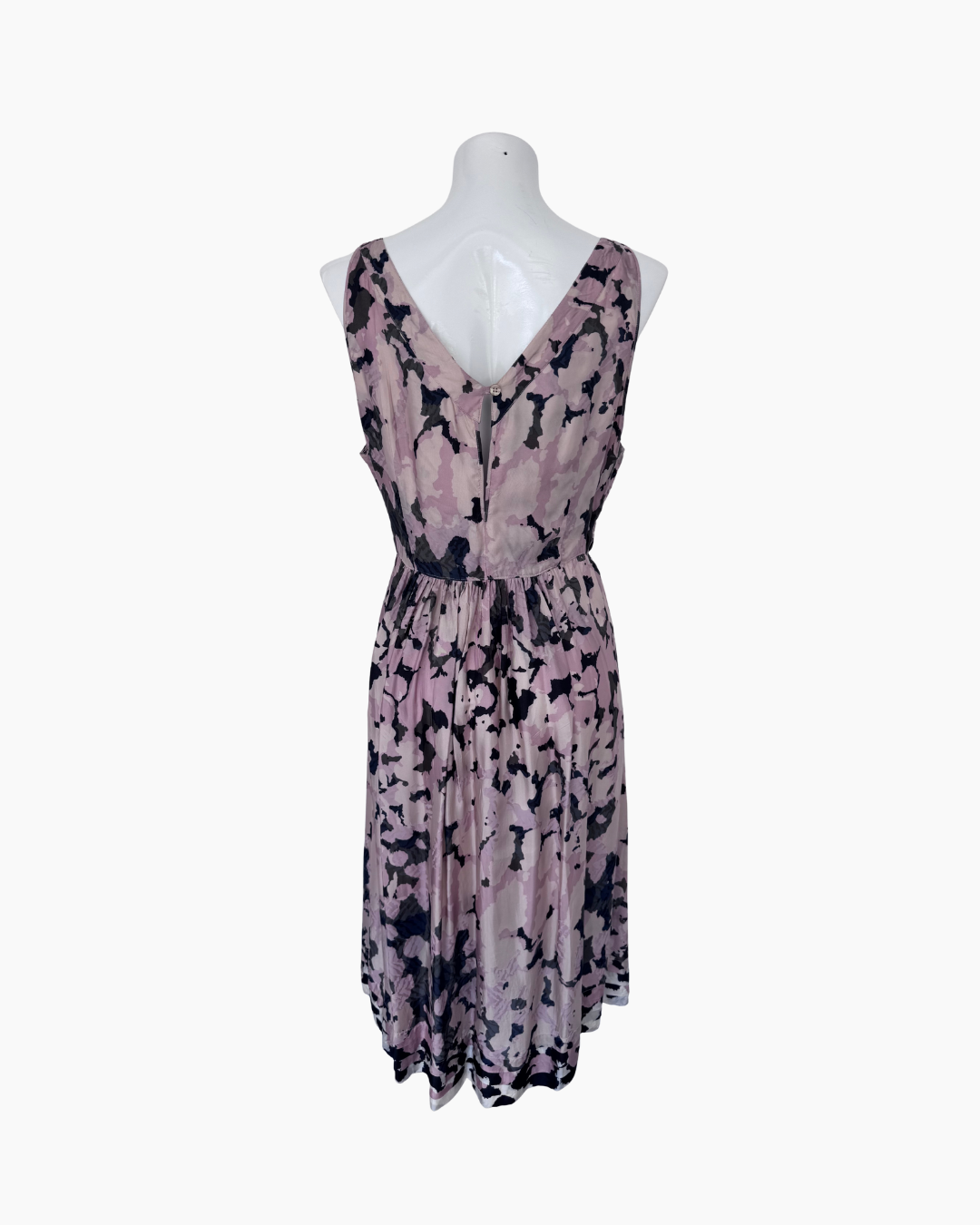 Vestido mini sin mangas rosado - Max Mara Weekend