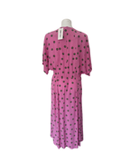 Maxivestido manga corta rosado - Bimba y Lola
