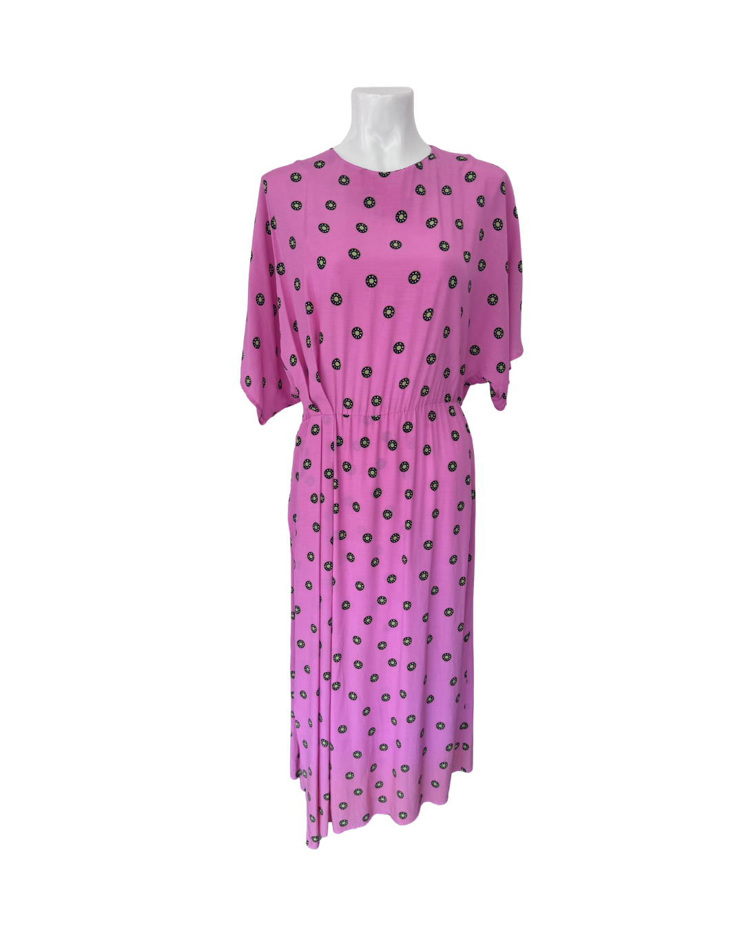 Maxivestido manga corta rosado - Bimba y Lola