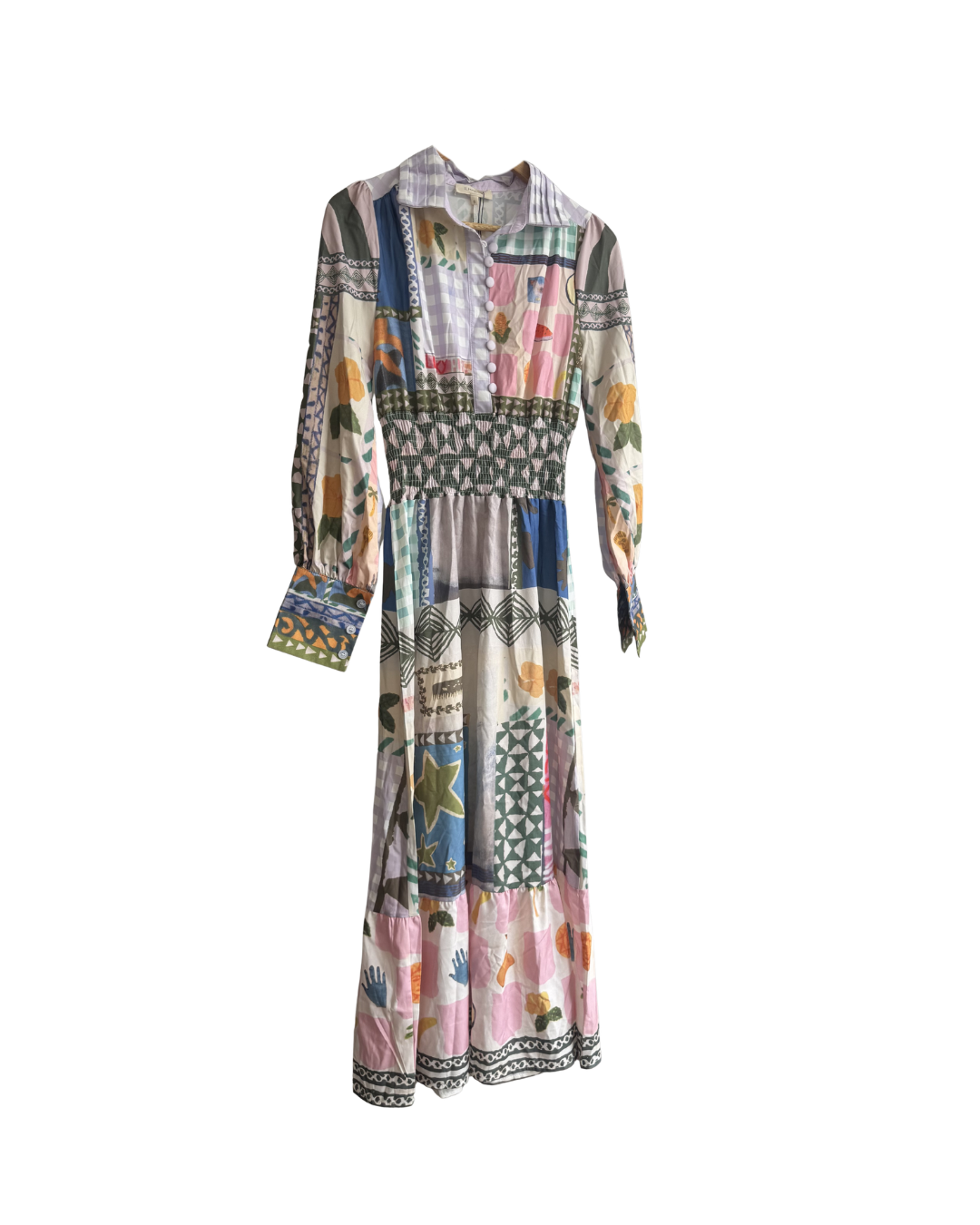 Maxivestido floreado multicolor - Ilha Bela