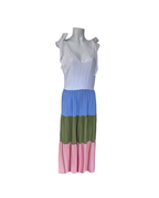 Maxivestido colorido de tirantes - TF by Fasce
