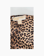 Blusa de gasa de manga 3/4 animal print - Michael Kors