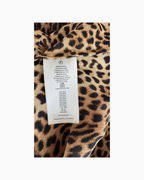 Blusa de gasa de manga 3/4 animal print - Michael Kors