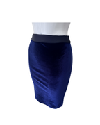 Minifalda plush azul - Jazmin Chebar