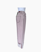 Pantalon denim boca ancha camel - Naf Naf