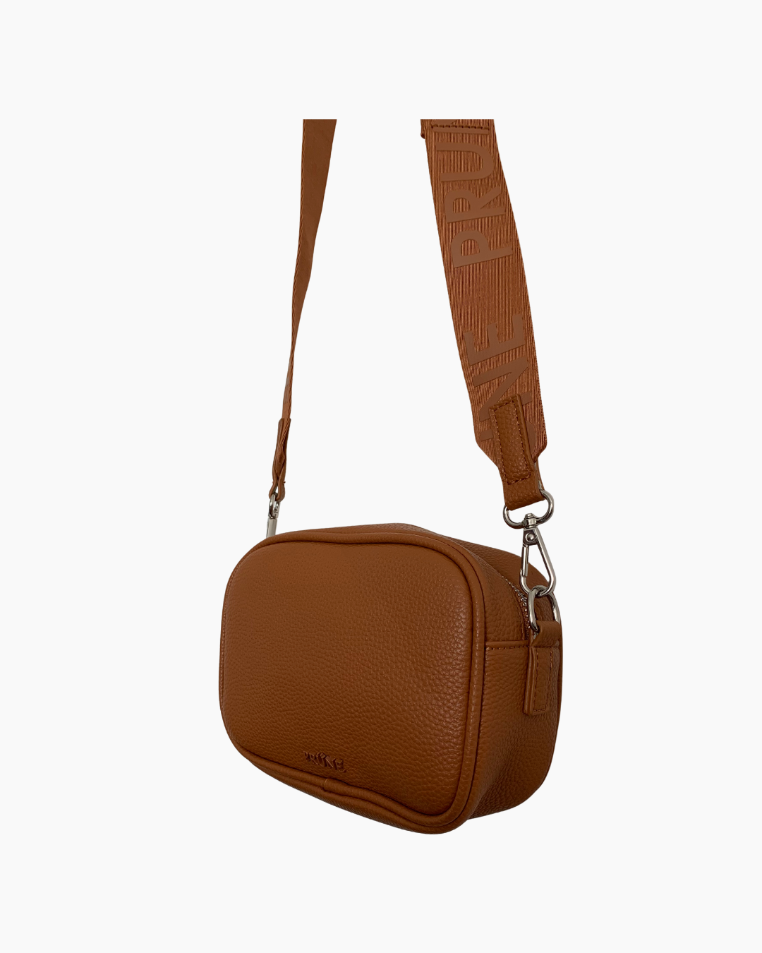 Cartera marrón crossbody - Prune