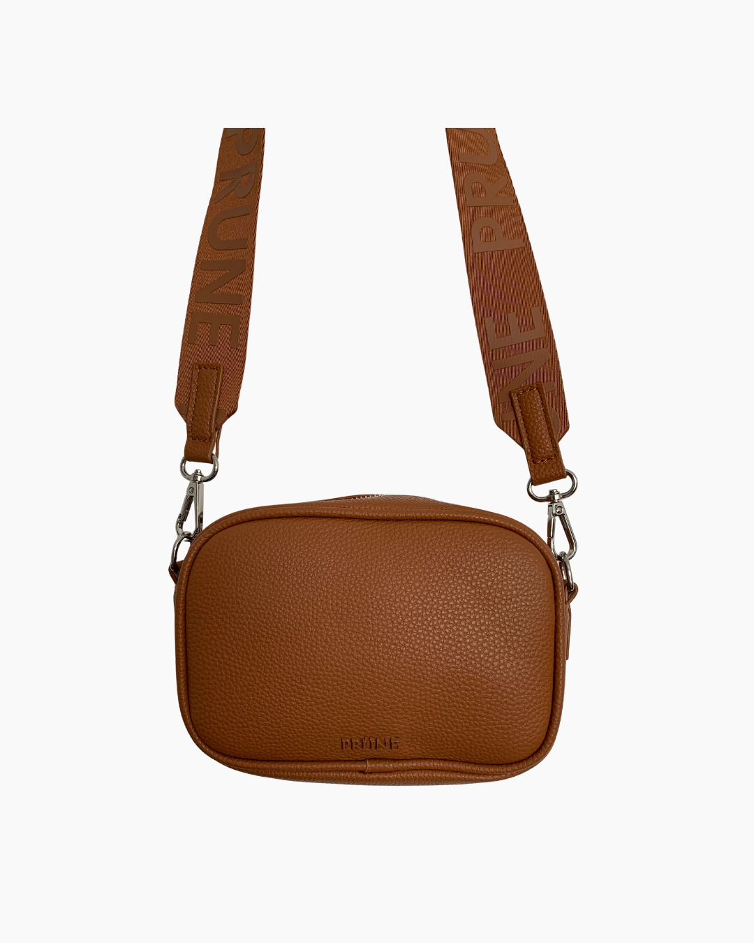 Cartera marrón crossbody - Prune