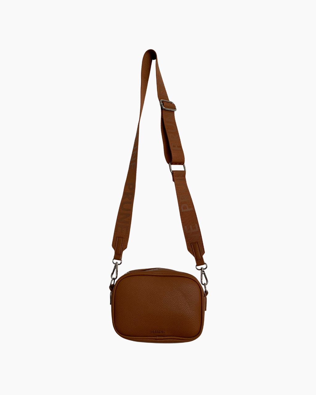 Cartera marrón crossbody - Prune