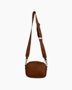 Cartera marrón crossbody - Prune