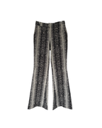 Pantalon animal print hueso y negro - Moda & Cia