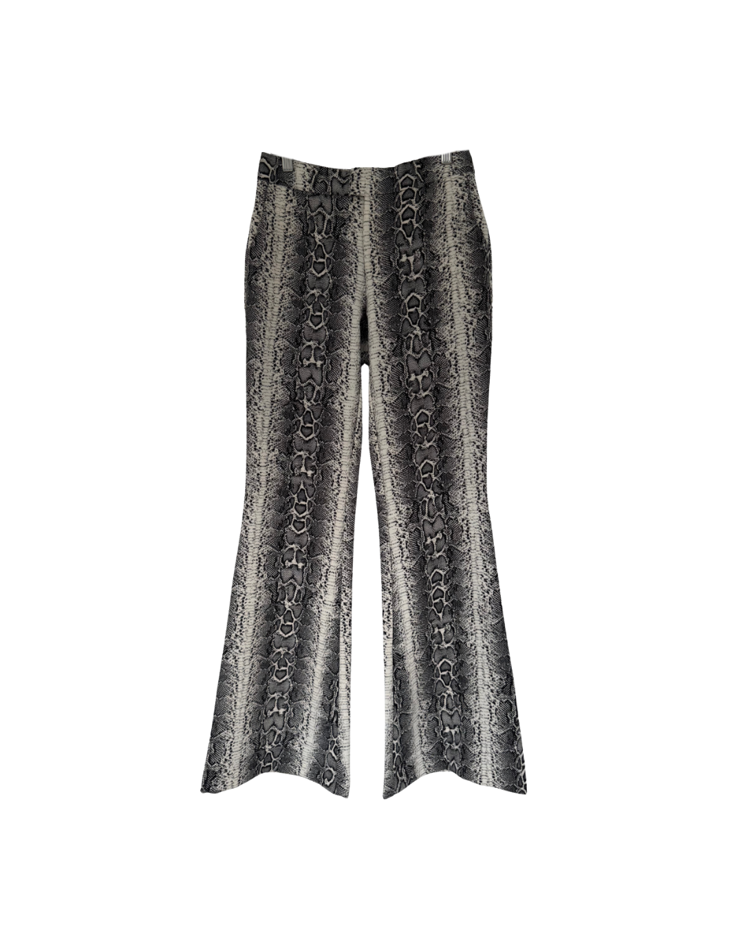 Pantalon animal print hueso y negro - Moda & Cia