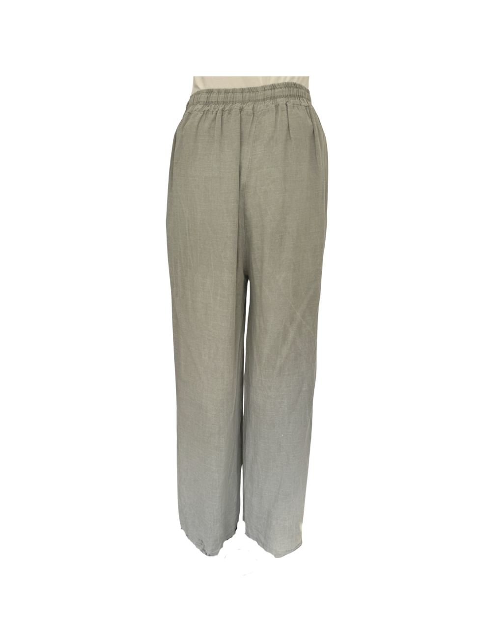 Pantalon de lino verde - Amalfitana