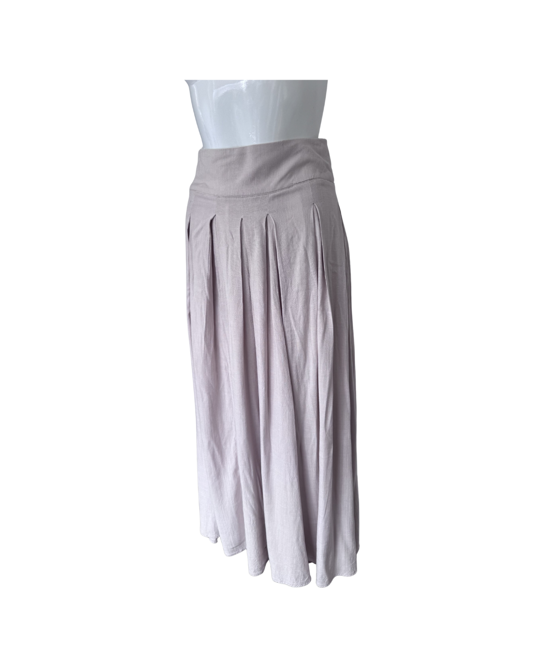 Maxifalda beige de lino - Got Swag