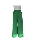 Pantalon palazzo verde - Ale Morey