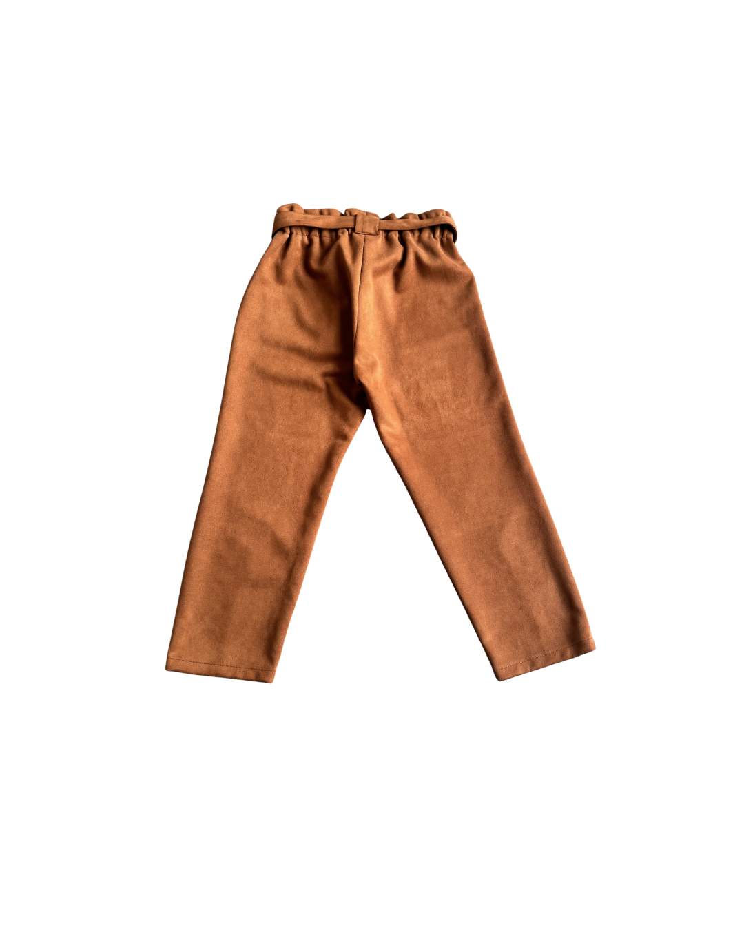 Pantalon con boca angosta camel - Ale Morey