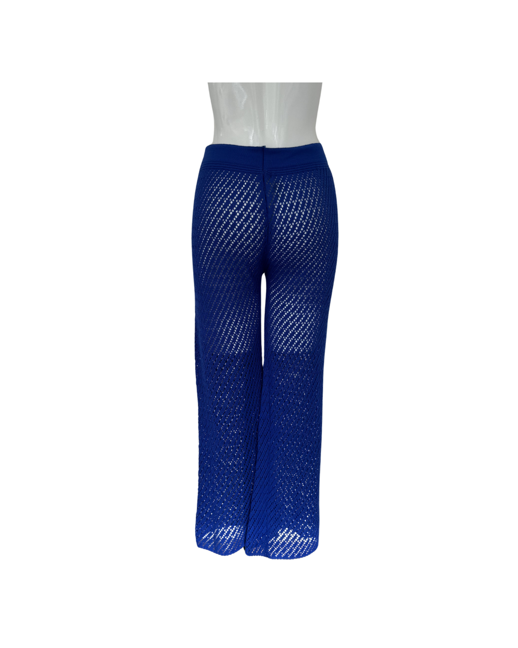 Pantalon tejido azul - Sin Marca