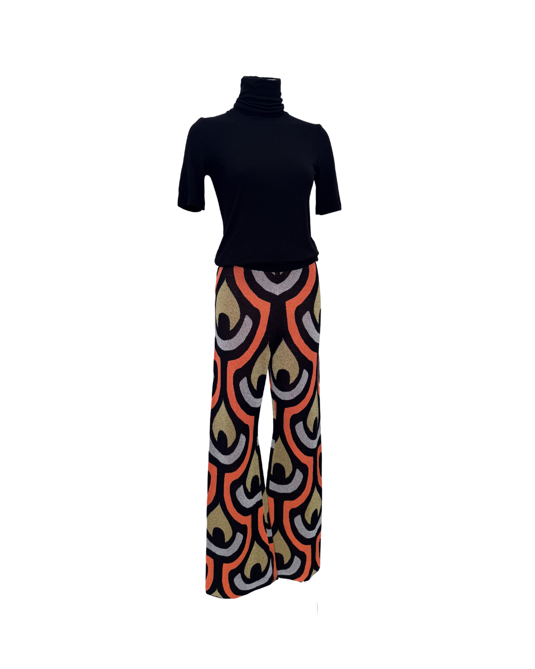 Pantalon retro multicolor - H&M x Paco Rabbane