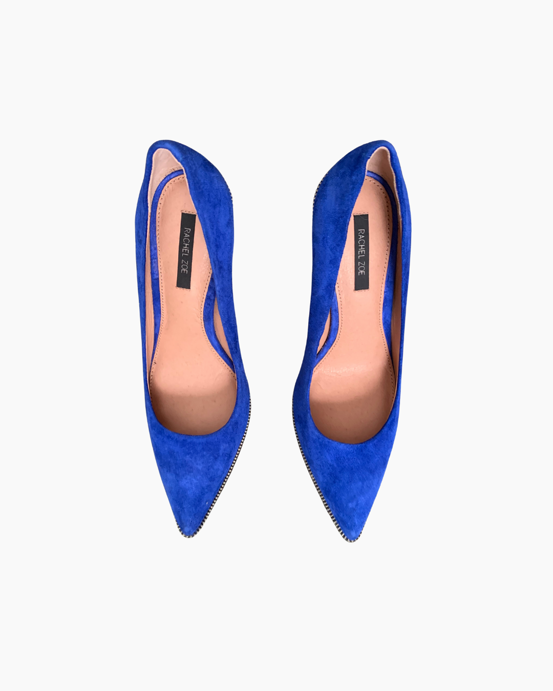 Stilettos azules de gamuza - Rachel Zoe