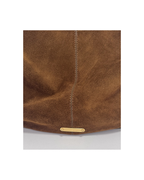 Cartera hobo de suede marron - Rebecca Minkoff
