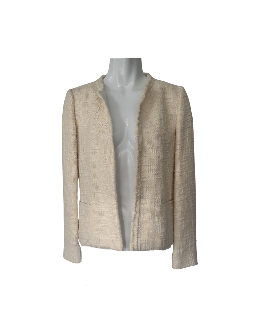 Saco de lana beige - Massimo Dutti
