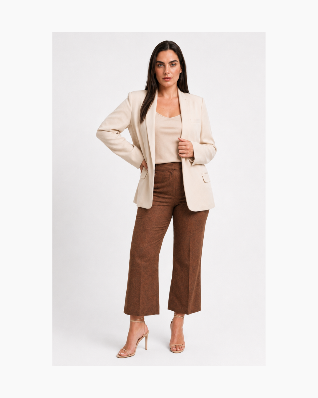 Blazer de seda hueso - Loro Piana
