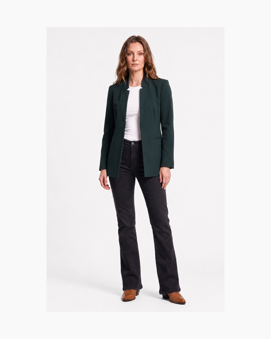 Blazer verde - Zara