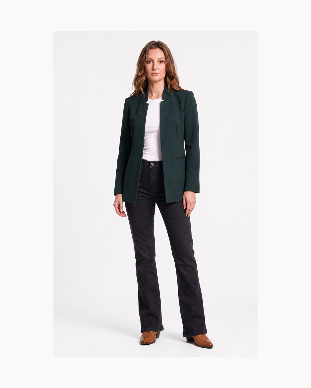 Blazer verde - Zara