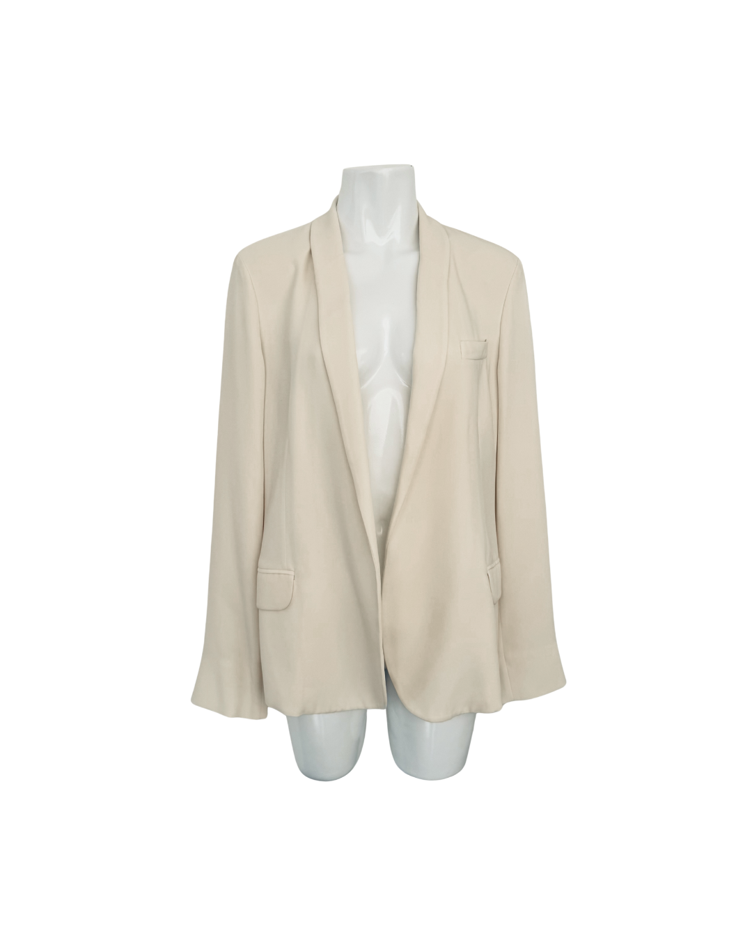 Blazer de seda hueso - Loro Piana