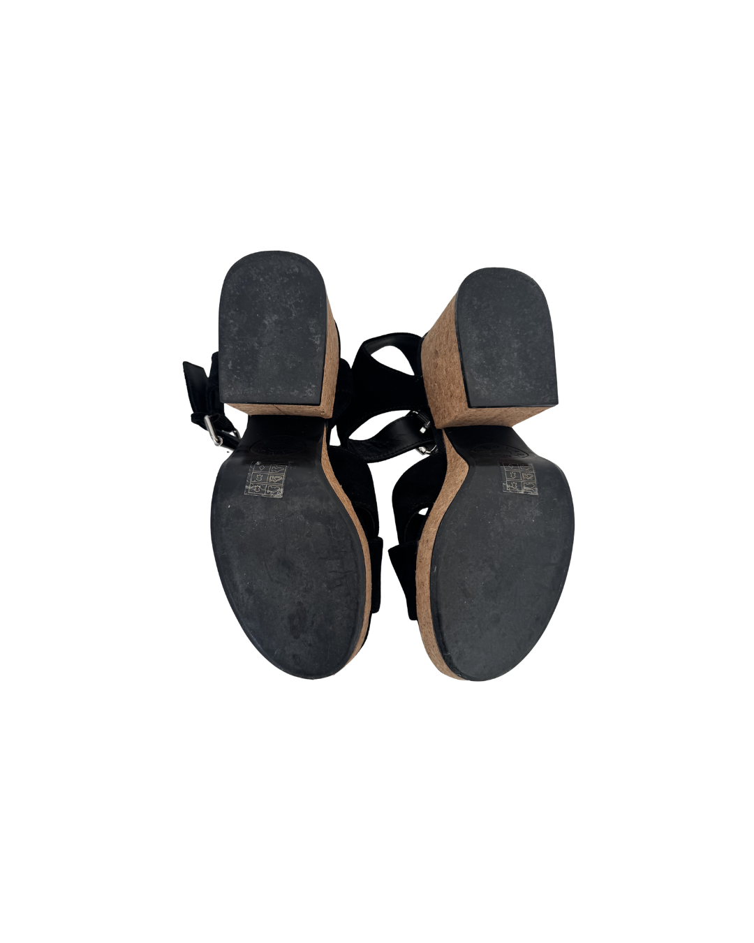 Sandalias de cuña negras - Bimba y Lola
