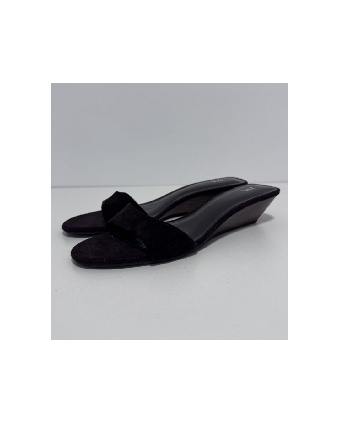 Sandalias suede marrones - Zara