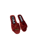 Sandalias slip-ins naranjas - Bimba y Lola
