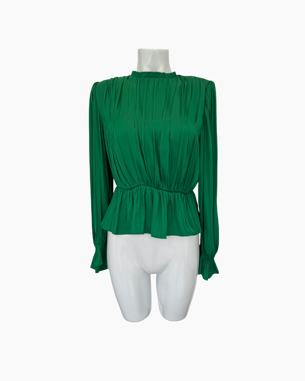 Blusa verde de manga larga - Sfera