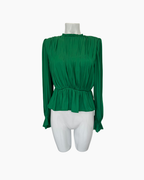Blusa verde de manga larga - Sfera