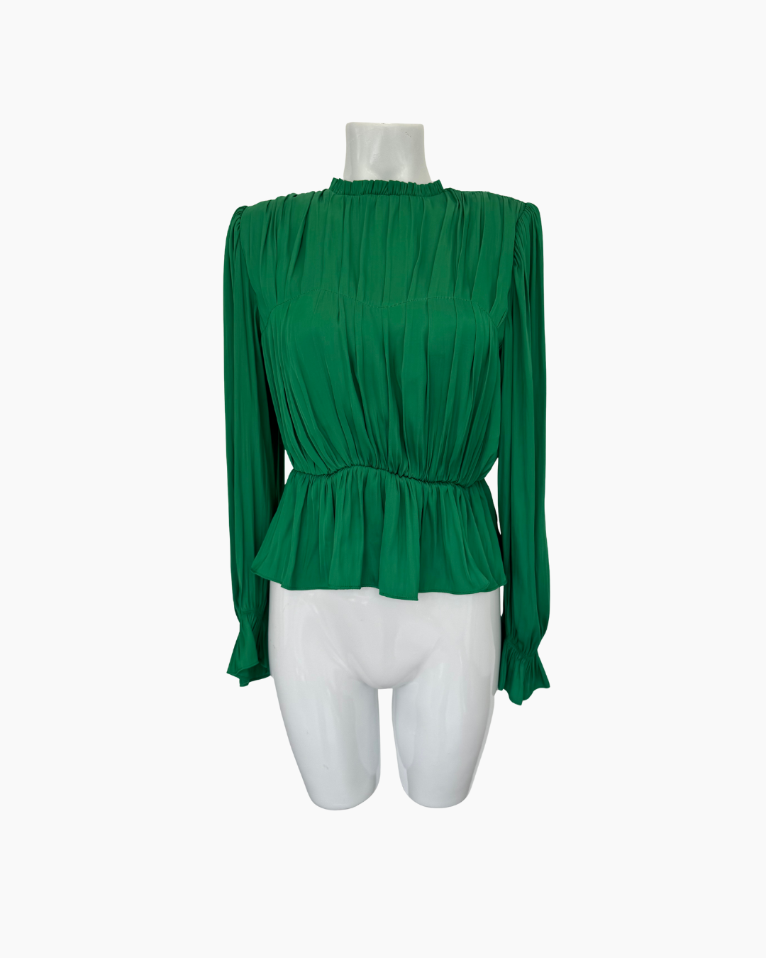 Blusa verde de manga larga - Sfera