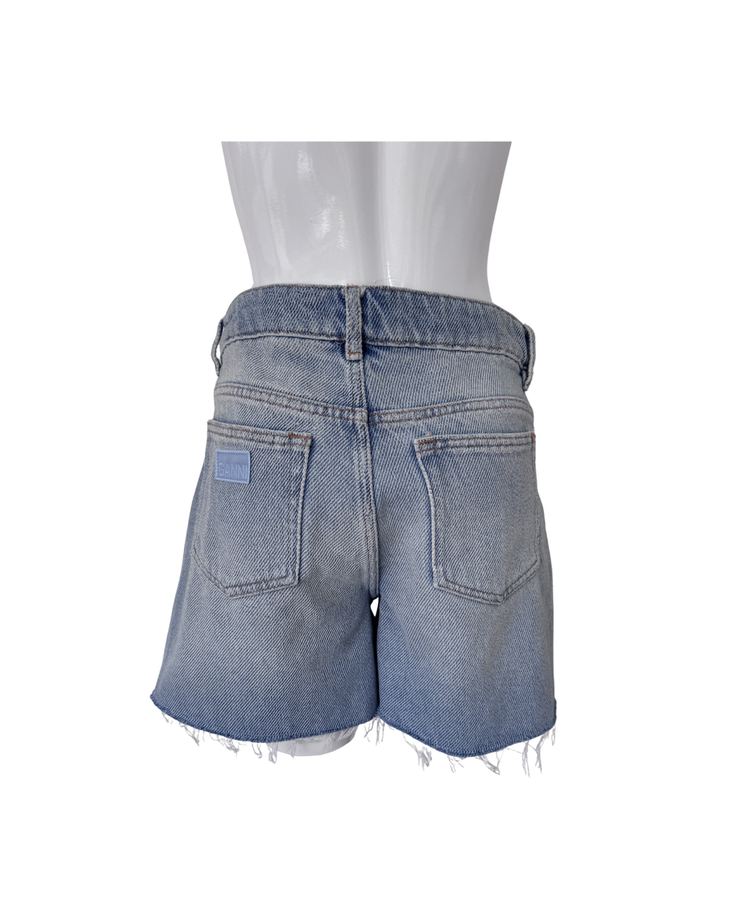 Shorts denim celeste - Ganni
