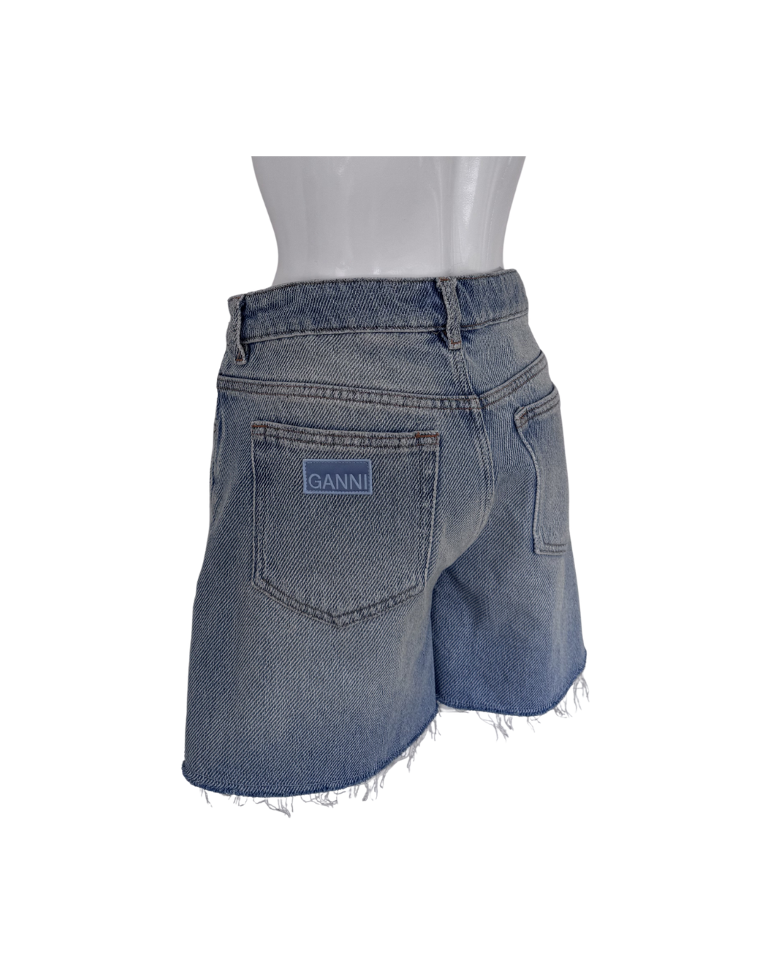 Shorts denim celeste - Ganni