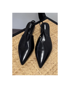Zapatos de cuero negros - Alohas
