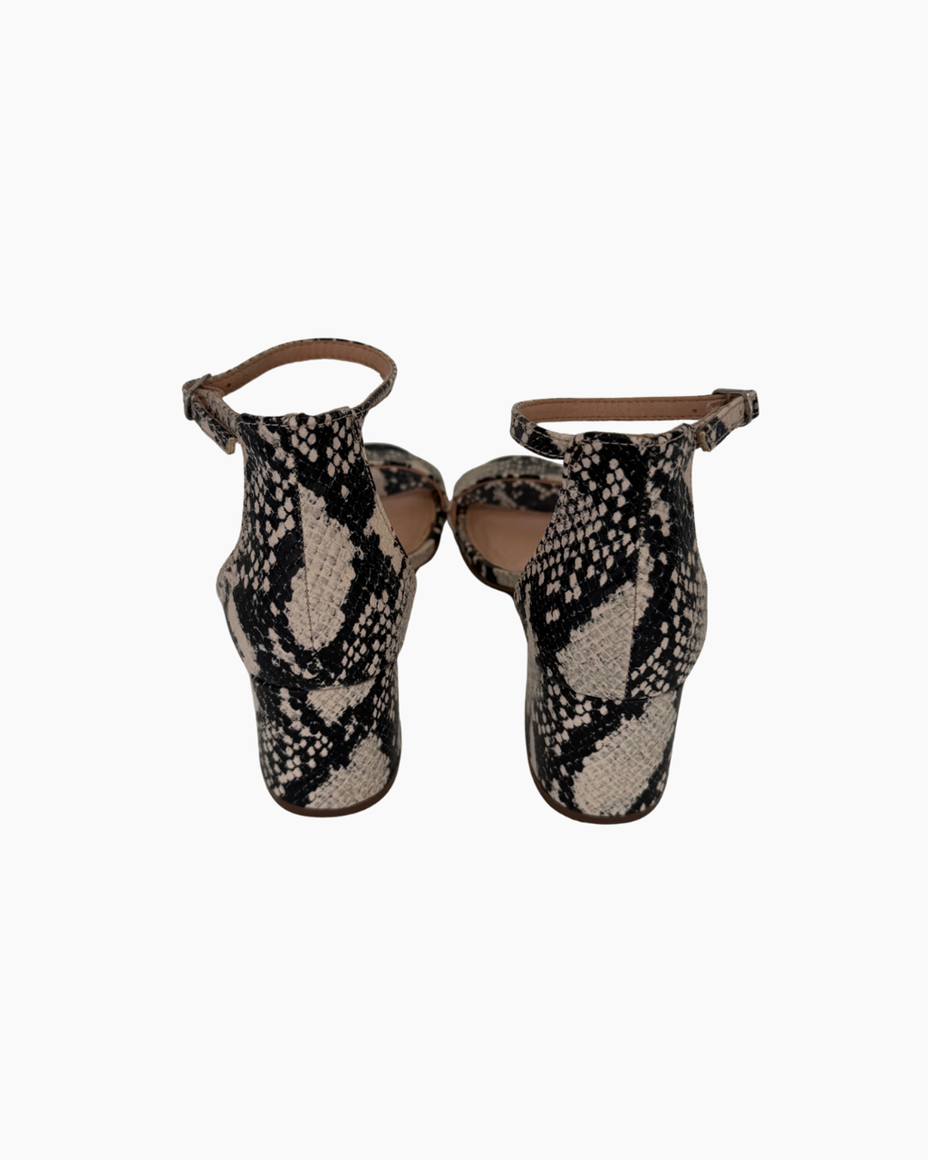 Sandalias de taco bajo animal print - Steve Madden
