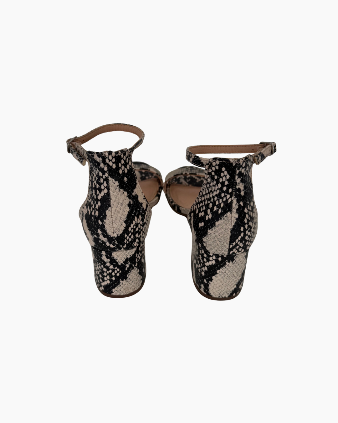 Sandalias de taco bajo animal print - Steve Madden
